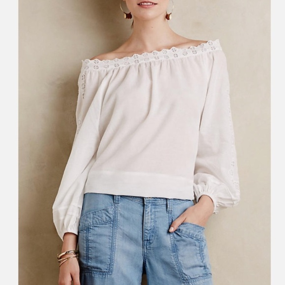 Anthropologie Leifsdottir Cadena
Peasant Blouse size S